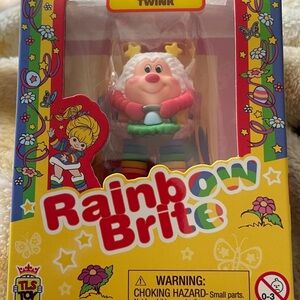 Rainbow Brite Spring Twink with Easter Basket CheeBee 2.5" Mini Figure NEW!